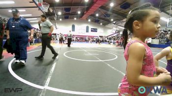 45 lbs Final - Samuel Gilbreath, Vian Wrestling Club vs Amavi Cline, Coweta Tiger Wrestling