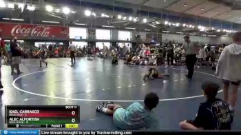 60 lbs Quarters & 1st Wb (16 Team) - Kael Carrasco, NOLA Gold vs Alec Alfortish, NOLA Black