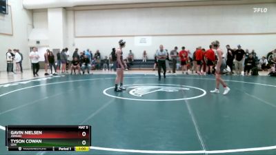 106 lbs Cons. Round 3 - Tyson Cowan, Lehi vs Gavin Nielsen, Jordan