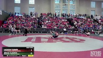 157 lbs Champ. Round 1 - Brock Claunch, Briarcrest Christian School vs Jackson Turner, Chattanooga Christian School