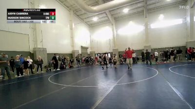 100 lbs Round 2 - Aidyn Cabrera, RWC - Roy Wrestling Club vs Hudson Sincock, Team Prestige Wrestling