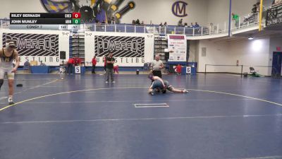 139 lbs Consy 7 - Riley Bernash, Chestnut Ridge vs John Munley, Abington Heights