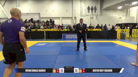 Dustin Grey Shearon vs Bryan Donald Barker 2025 World IBJJF Jiu-Jitsu No-Gi Championship