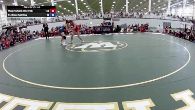 120 lbs MacKenzie Harris, Texas Blue vs Eliana Garcia, California