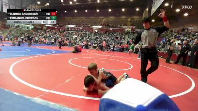 70 lbs Cons. Round 3 - Madden Anderssen, Bentonville Wrestling Club vs Emmanuel Emerson, Conway Wrestling Club