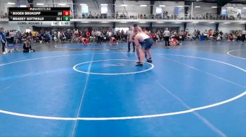 Silver 285 lbs Cons. Round 3 - Bradey Gottwald, Wisconsin-Eau Claire vs Boden Brokopp, Loras