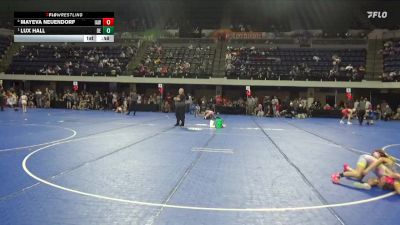 55 lbs Cons. Round 3 - Mayeva Neuendorf, Immortal Athletics WC vs Lux Hall, Dc Elite