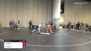 79 kg Prelims - Joseph Walker, Cliff Keen Wrestling Club vs Nathan Dugan, Unattached