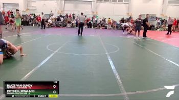 126 lbs Round 2 (8 Team) - Blaze Van Gundy, Team Shutt Dethrone vs Mitchell Rowland, Combat Athletics Red