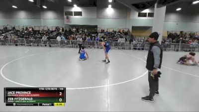 138 lbs Cons. Round 3 - Zeb Fitzgerald, Sebolt Wrestling Academy vs Jace Province, Oklahoma Wrestling Academy