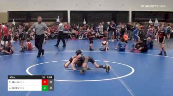 49 lbs Quarterfinal - Samuel Mazin, RedNose ES vs Logan Bailey, KT Kidz ES