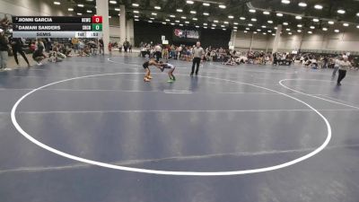 70 lbs Semis - Damani Sanders, Sherman Challenger's vs Jionni Garcia, Nebraska Elite Wrestling Club