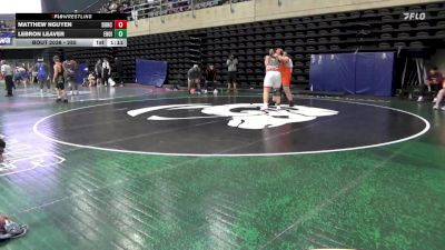 285 lbs Quarterfinal - Matthew Nguyen, Duncannon vs Lebron Leaver, Endicott