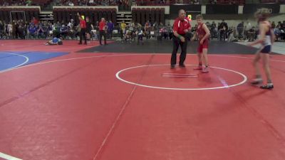 86 lbs 3rd Place Match - Nikita Ceban, Kalispell Wrestling Club vs Hudson Savaria, Heights Wrestling Club