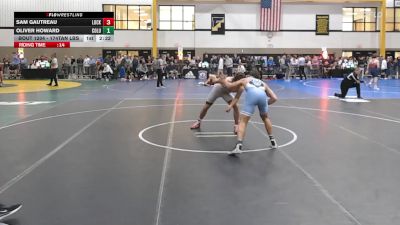 174Tan lbs Rr Rnd 3 - Sam Gautreau, Lock Haven vs Oliver Howard, Columbia