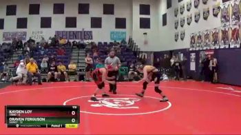 116 lbs Round 5 (6 Team) - Kayden Loy, Triad vs Draven Ferguson, Sidney