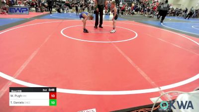 52 lbs Consi Of 8 #1 - Grasyn Calderon, Runestone vs Axel Colbert, Tiger Trained Wrestling