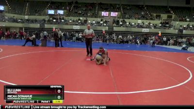 102 lbs Semifinal - Micah Donahue, Nononsense Wrestling vs Eli Lunn, BigWater