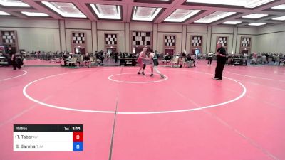 150 lbs Quarterfinal - Trace Taber, Ny vs Brody Barnhart, Pa