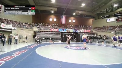 2A 175 lbs Champ. Round 1 - Reagan Bradshaw, Beaver vs Kael Worthen, American Leadership