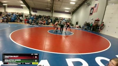 150B Quarterfinal - Trafton Riley, Hulett vs Sebasitan Nokes, Burns/Pine Bluffs