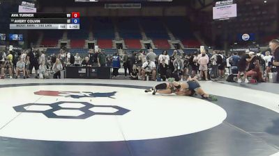 140 lbs Cons. Sub-semis - Ava Turner, West Virginia vs Avery Colvin, Utah