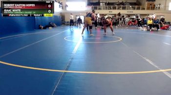 184 lbs Finals (8 Team) - Robert Easton Hopes, Northwest College vs Isaac White, Southeast Community College