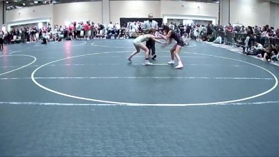 94 lbs Consi Of 8 #2 - Andrea Razo, Lady Cavs Wrestling vs Kelsie Chater, Lawc