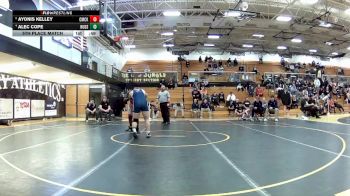 215 lbs 5th Place Match - Alec Cope, Hudson vs Ayonis Kelley, Canton McKinley