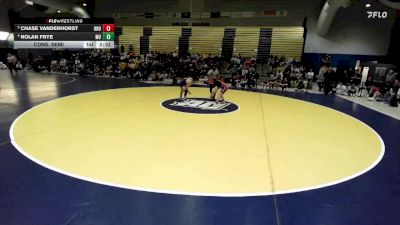 133 lbs Cons. Semi - Nolan Frye, Mount Union vs Chase Vanderhorst, Ohio Northern