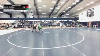 285 lbs Finals (2 Team) - David Pierson, York vs Elijah Frizzell, Randolph