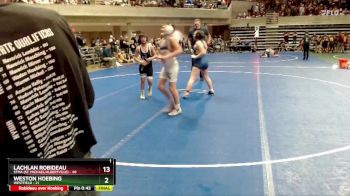 215 lbs Semis & 1st Wrestleback (8 Team) - Hailey Goth, STMA (St. Michael/Albertville) vs Bronsen Lee, Westfield