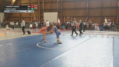 120 lbs Round Of 16 - Garrett Bjerga, Pinnacle vs Noah Losey, The Compound
