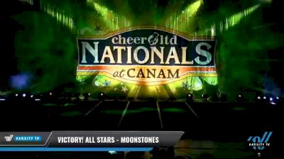 Victory! All Stars - Moonstones [2021 L1 Youth - D2 - Small Day 1] 2021 Cheer Ltd Nationals at CANAM