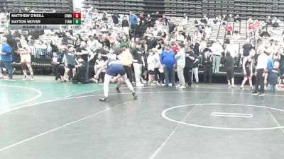 165-I lbs Round Of 16 - Matthew O'neill, CRWA vs Dayton Moyer, Team 209