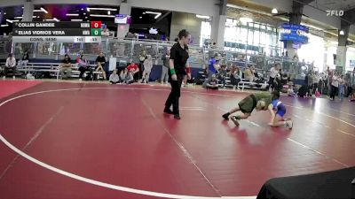 58 lbs Cons. Semi - Elias Vidrios Vera, Nolf Wrestling Academy vs Collin Gandee, North DeSoto Wrestling Academy