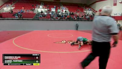 106 lbs Round 3 - Gabriel Martinez, Arlington vs Maverick Rojas, South Grand Prairie