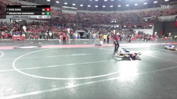 118 lbs Cons. Round 2 - Evie Sova, Cedarburg Matdogs vs Braelynn Goehring, Markesan Wrestling