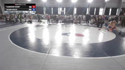 94 lbs 1st Place Match - Cameron Ramp, Backyard Brawlers MW vs Jaxon Holtz, Brecksville