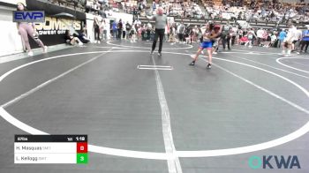 67 lbs Rr Rnd 1 - Hazel Masquas, Smith Wrestling Academy vs Layla Kellogg, Smith Wrestling Academy