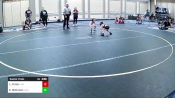 42 lbs Quarterfinal - Levi Prado, Threshold WC vs Koen Robinson, Shootbox WC