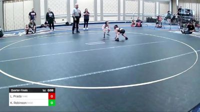 42 lbs Quarterfinal - Levi Prado, Threshold WC vs Koen Robinson, Shootbox WC