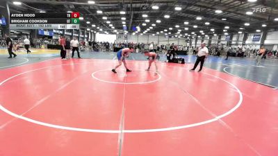 152 lbs Consi Of 64 #2 - Ayden Hood, TN vs Brigham Cookson, UT