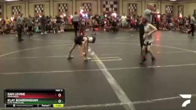 49 lbs Round 2 - Klay Boardingham, Elite Wrestling vs Sam Levine, Warhawks