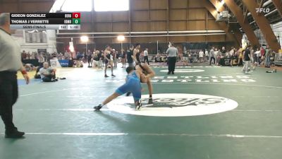 145 lbs Semifinal - Gideon Gonzalez, Bergen Catholic vs Thomas J Verrette, Edmond