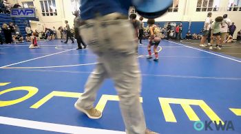 58 lbs Round Of 16 - Oaklee Stone, Piedmont vs Maxwell Roy, Standfast OKC