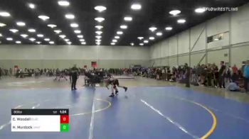 80 lbs Round Of 16 - Caden Woodall, Blackcat Wc vs Harrison Murdock, Unaffiliated