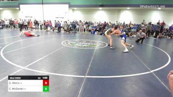 195 lbs Round Of 64 - Gunner Henry, IN vs Camden McDanel, OH