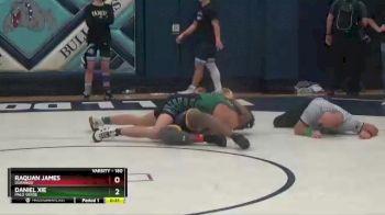160 lbs Cons. Round 2 - Daniel Xie, Palo Verde vs Raquan James, Durango
