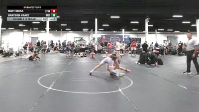 130 lbs Round 2 (6 Team) - Matt Diksa, Xtreme Team vs Brayden Kratz, Bearcats